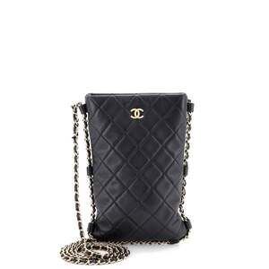Chanel Chain Around Flat Phone Holder #253731C24B